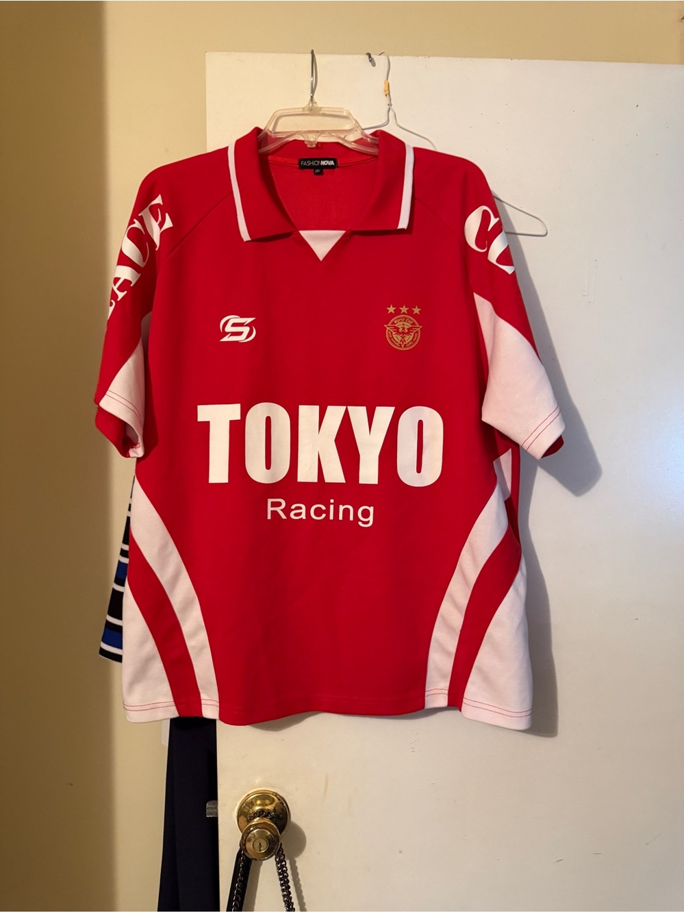 Tokyo Racing Red Ladies Shirt Fashion Nova Size XL